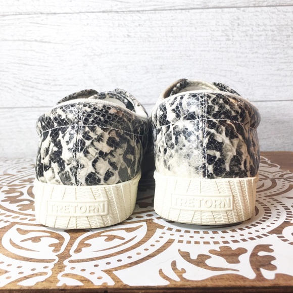 Tretorn NY Lite 3 Plus Python Print Sneakers - Picture 4 of 5
